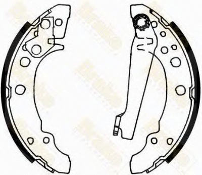 BRAKE ENGINEERING sh1166 -  Комплект тормозных колодок